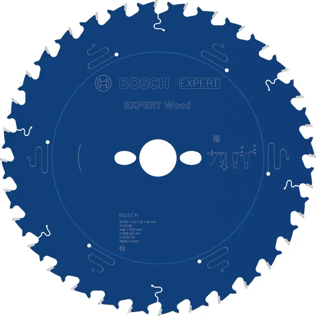 Bosch Expert lama circolare legno 254 mm per seghe da banco