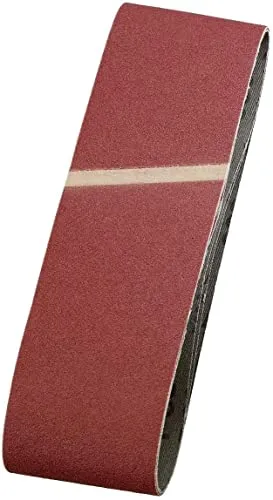 KWB Nastri Abrasivi 75x533 mm K80 Legno Metallo 10 pz