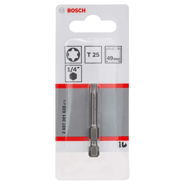 Bosch Expert T25 inserto ExtraDura 49 mm 1 pz S2 torsione