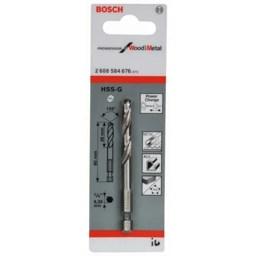 Bosch 2608584676 punta centraggio HSS-G seghe tazza <46mm