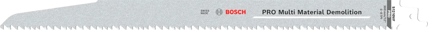 Bosch Expert S1110VF lama sciabola 225 mm legno metallo 2 pezzi