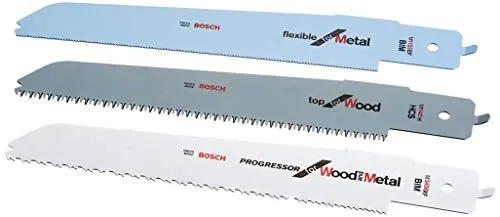 Bosch Expert set 3 lame sega universale M-Shank legno