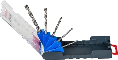 KWB PowerBox set punte HSS metallo 5 pezzi 3-8 mm