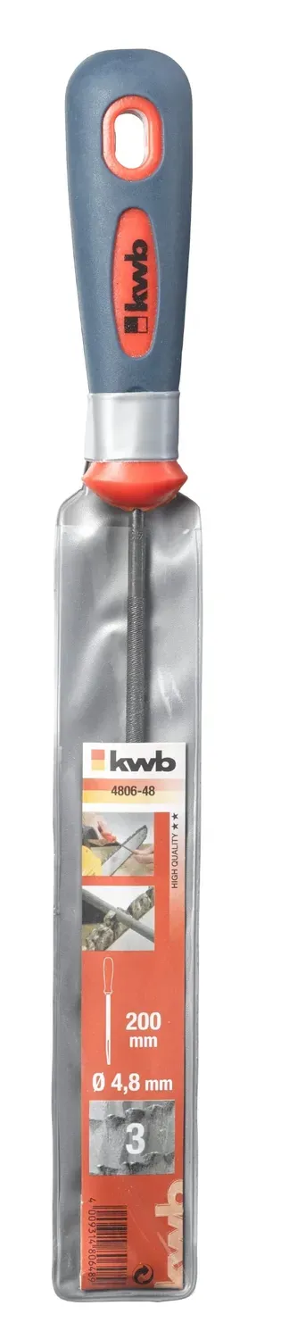KWB 4806-48 lime tonde catena 200 mm 2 pezzi affilatura