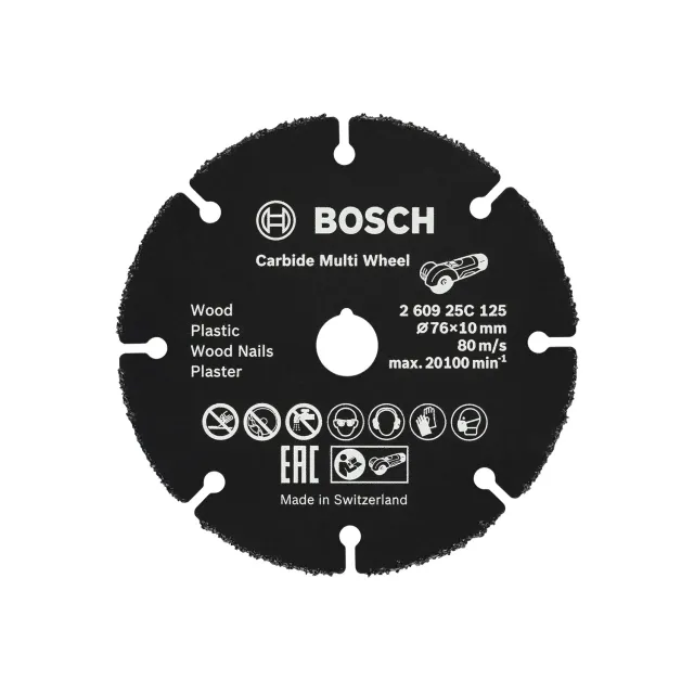 Bosch Expert Carbide Multi Wheel disco taglio 76mm legno