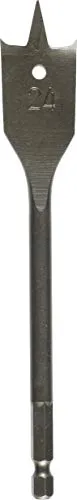 KWB 512250 set mecchie piatte legno 7 pezzi 10-24 mm