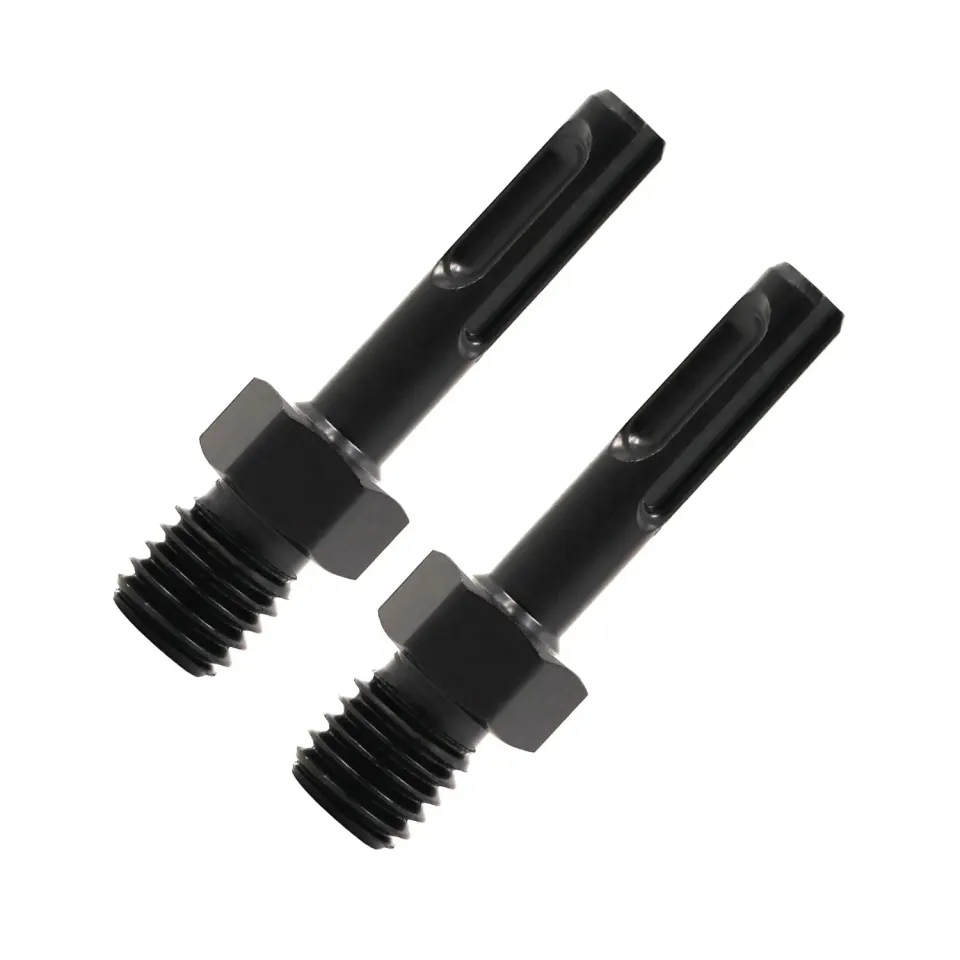SANLEETEK Adattatore M14 SDS Plus punte 2 pezzi corona diamantata