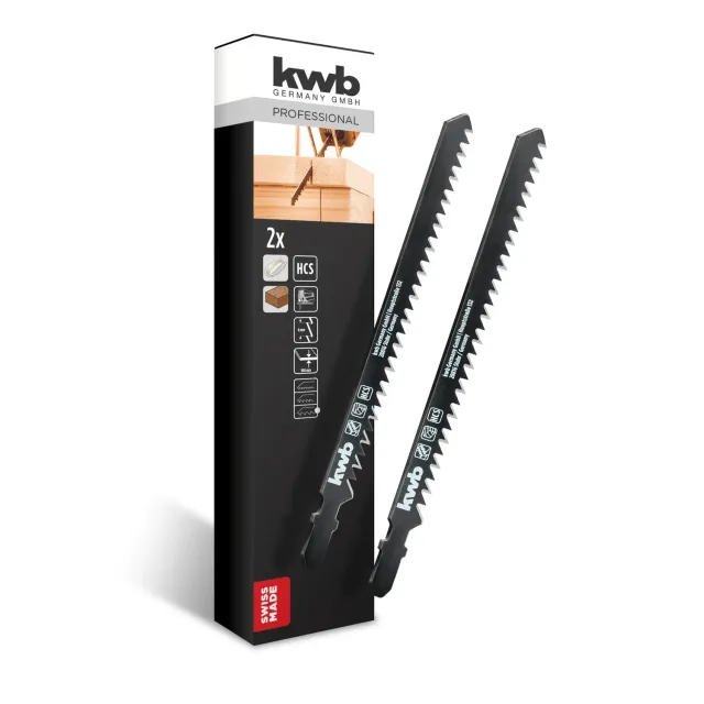 KWB 623320 T301CD lame seghetto 2 pezzi legno 116 mm