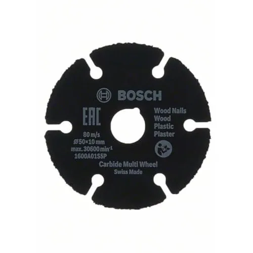 Bosch Carbide Multi Wheel disco taglio 50 mm EasyCut