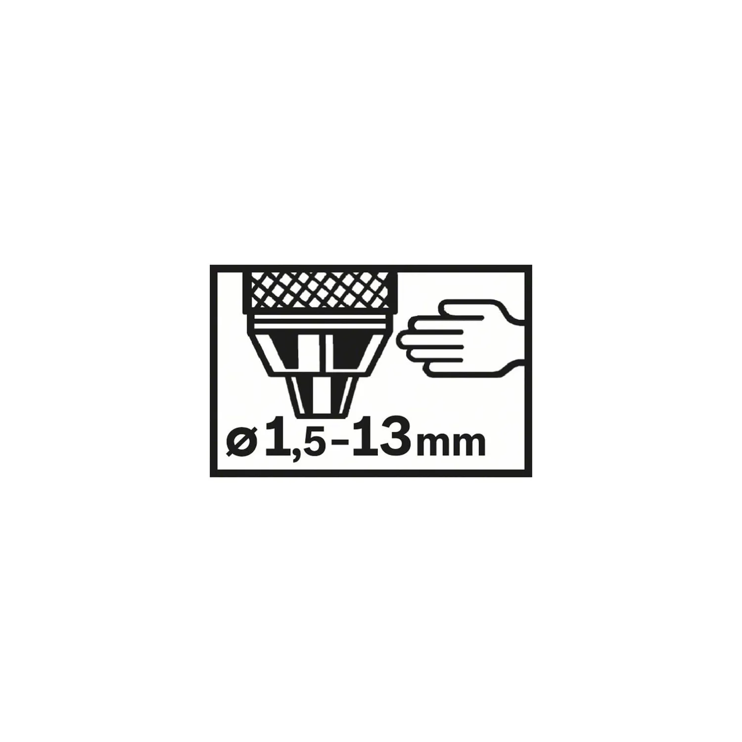Bosch Expert mandrino autoserrante SDS-Plus 1,5-13 mm