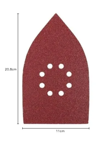 KWB Foglio Abrasivo Delta 107x175mm K120 5 Pezzi