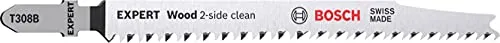 Bosch Expert Wood 2-side clean T308B lame seghetto 5pz