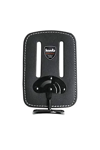 KWB 906110 porta martello in pelle nera cintura