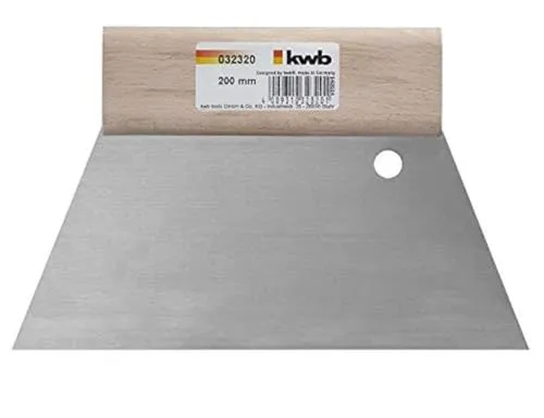 KWB 0323-20 spatola liscia 200 mm per stucco