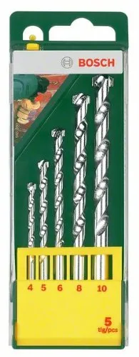 Bosch Expert 2607019438 set 5 punte muro 4-10 mm