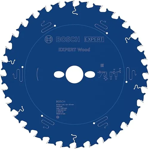 Bosch Expert lama circolare legno 254 mm per seghe da banco