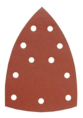 KWB Triangoli abrasivi delta 100x147 mm 15 pezzi misti
