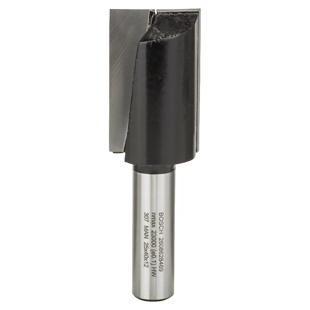 Bosch Fresa Scanalare Legno 9 mm Gambo 8 mm 2 Taglienti