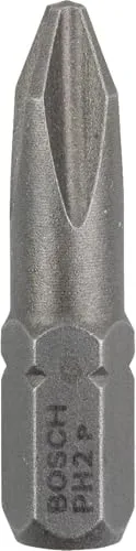 Bosch Professional Bit PH2 25 mm Acciaio 3 Pezzi