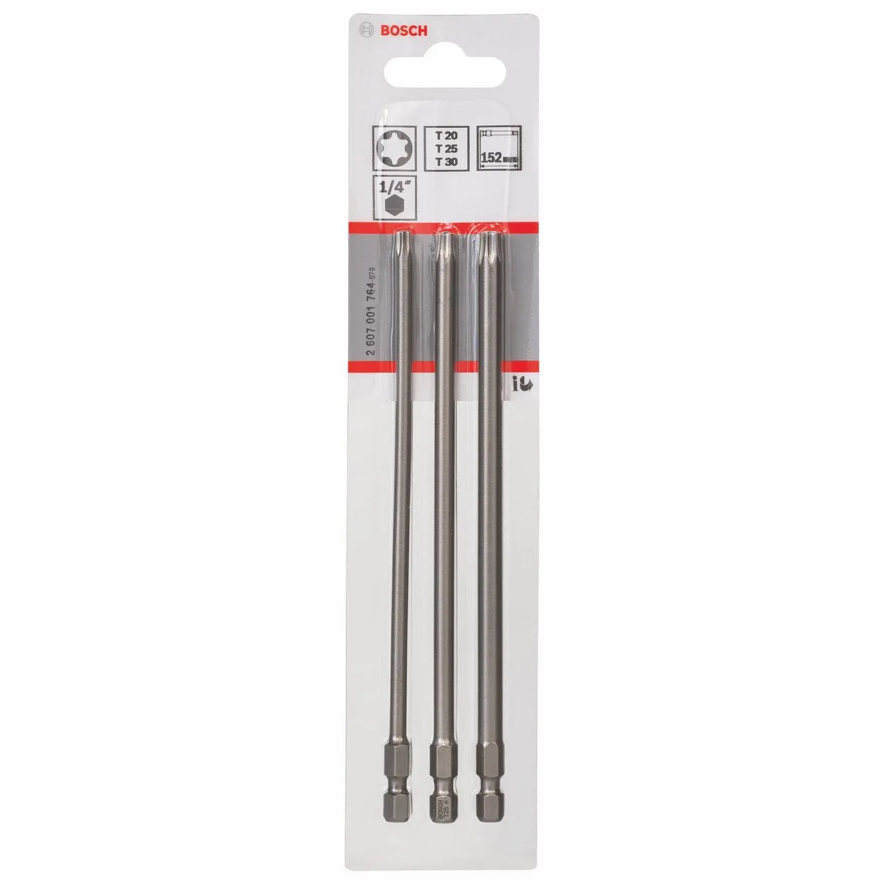 Bosch Expert T20 T25 T30 152mm bit Torx 3 pz