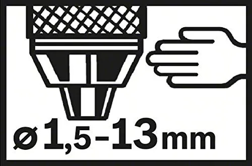 Bosch Mandrino autoserrante 1,5-13 mm GSB13RE 16RE