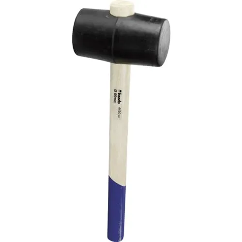 KWB 4450-50 mazzuolo gomma 54 mm testa nera