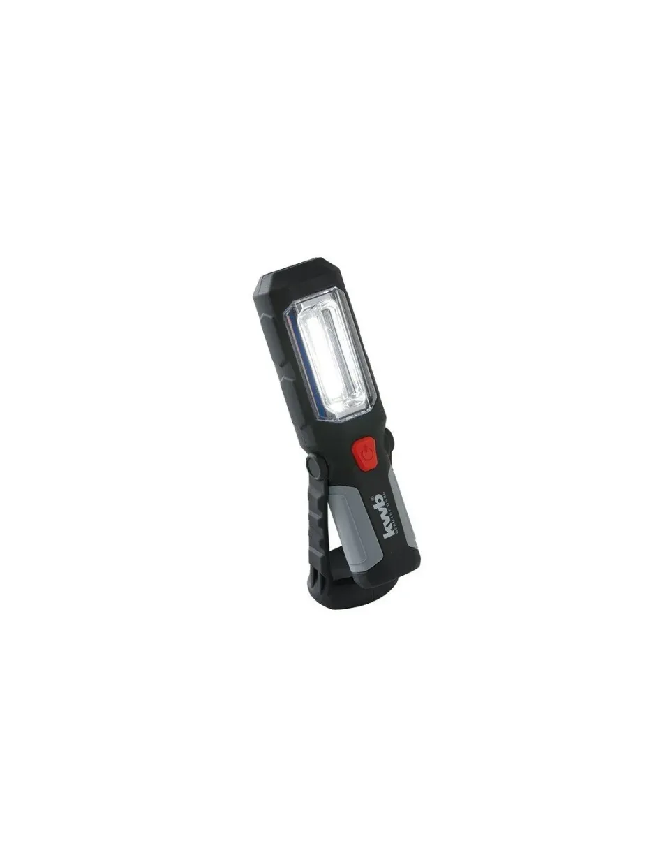 KWB COB-LED Lampada da Officina Magnetica Nera a Batteria