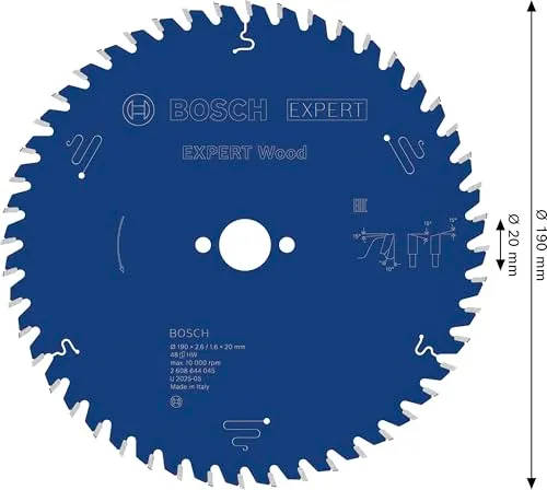 Bosch Expert lama circolare 1 pz legno cablata