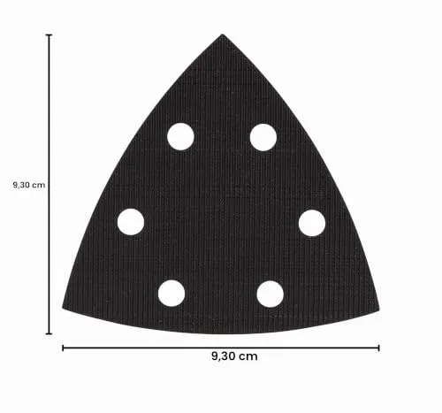 Bosch 2608000149 piastra levigatura delta velcro termoresistente