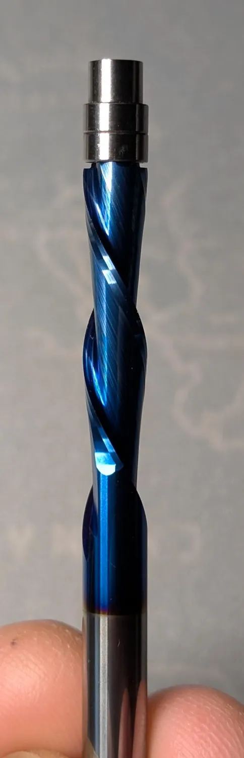 BGTEC fresa a spirale compressione 6 mm metallo duro