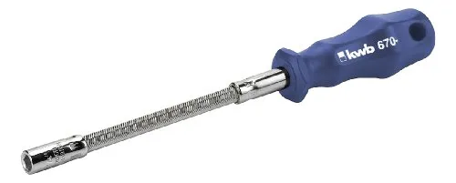 KWB 670-060 cacciavite flessibile 1/4" 150 mm cromato