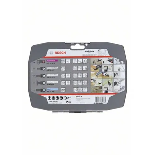 Bosch Expert Starlock set lame multifunzione 6 pz multimateriale