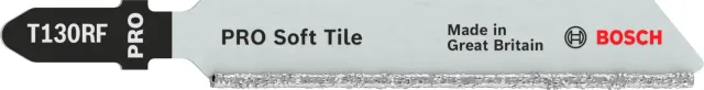 Bosch PRO Soft Tile T130RF lame seghetto alternativo 3 pezzi ceramica