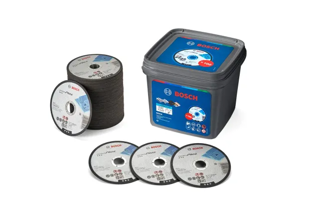 Bosch Expert dischi da taglio metallo Ø115 mm 100 pezzi