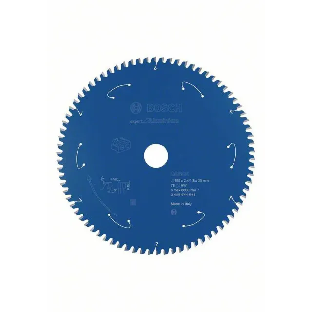Bosch Expert Alluminio 254x30mm lama circolare 78 denti