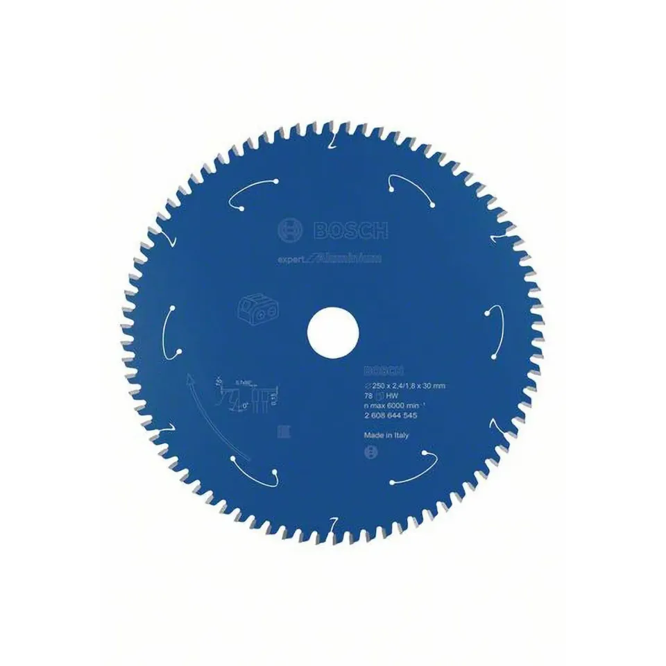 Bosch Expert Alluminio 254x30mm lama circolare 78 denti