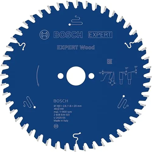 Bosch Expert lama circolare legno 165x30 mm 48 denti