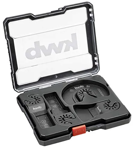 KWB 708890 Set Lame Multitool 4 Pezzi per Parquet