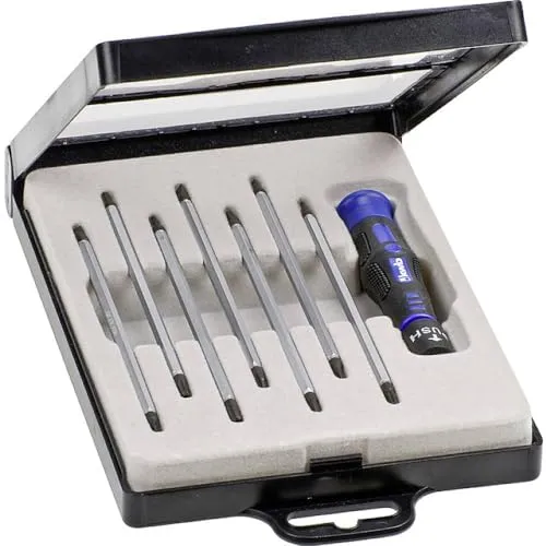 KWB 146400 Set Cacciaviti 7 Pezzi Universali con Impugnatura