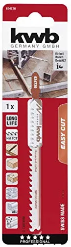 KWB 624720 Easy-Cut lama seghetto alternativo T legno metallo