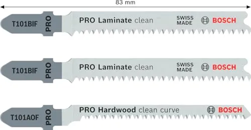 Bosch PRO Laminate lame seghetto 3 pezzi