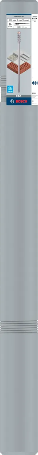 Bosch Expert PRO SDS max Break Through punta 80x850x1000 mm calcestruzzo