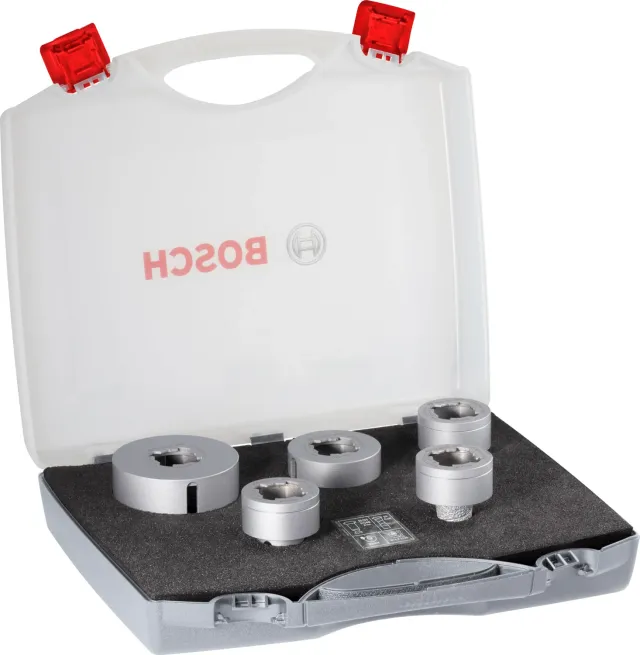 Bosch PRO Ceramic Dry corone diamantate X-Lock 5 pz gres