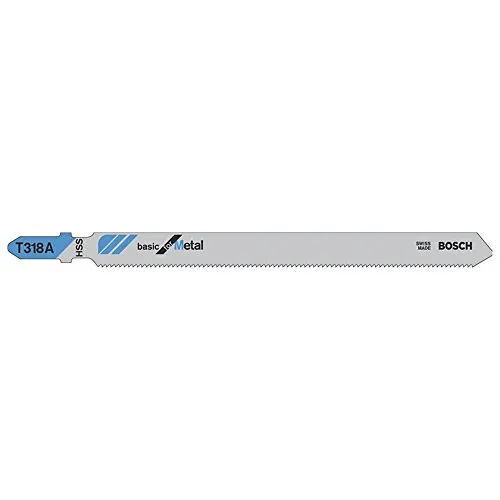 Bosch Expert T 318 A Basic for Metal lame seghetto 5 pz