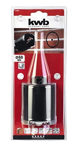 KWB 1752-68 corona diamantata 68 mm M16 a secco