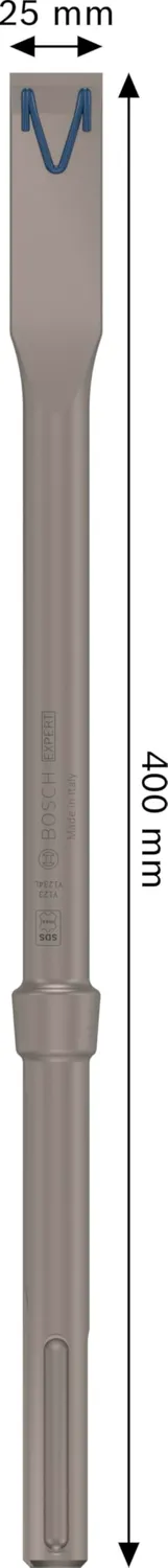 Bosch Expert SDS max-8C scalpello piatto 25x400 mm 10 pz calcestruzzo