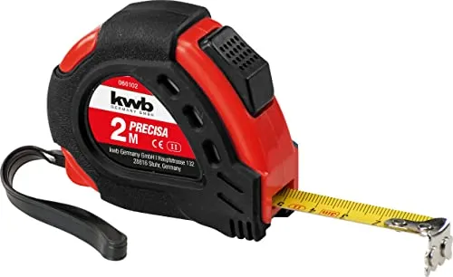 KWB Precisa metro a nastro 2 m magnetico con clip