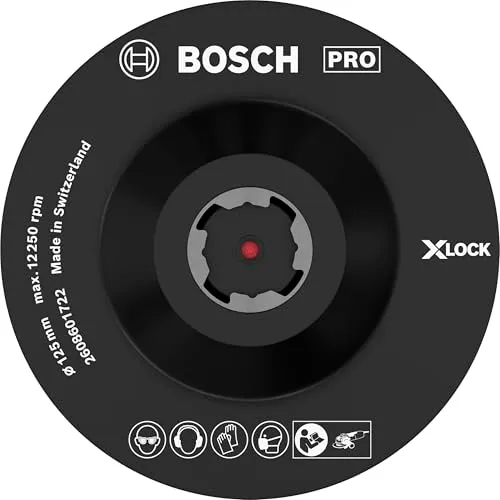 Bosch Expert Platorello X-Lock Velcro 125 mm PRO