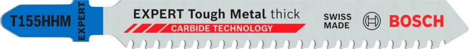Bosch Expert Tough Metal thick T155HHM lama seghetto 3 pz inox