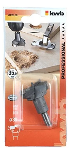 KWB 705930 fresa per cerniere 35 mm metallo duro